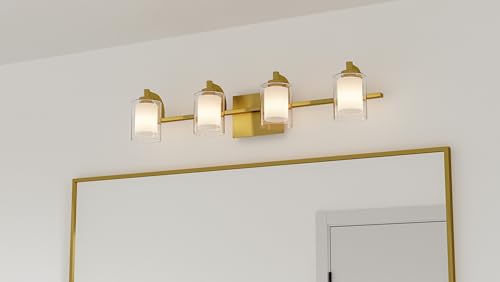 Kolt 29" LED Vanity Light (4-Light / Brushed Gold)
