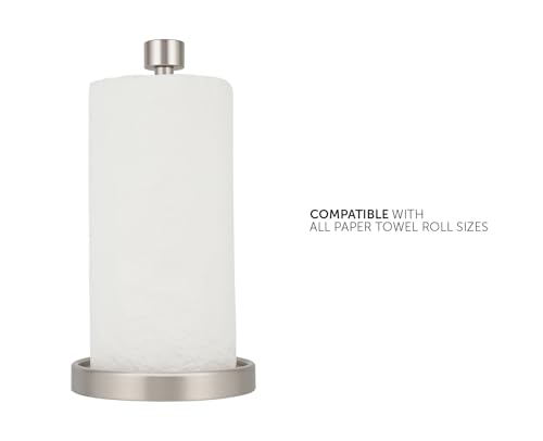 Countertop Paper Towel Holder (Brushed Nickel)