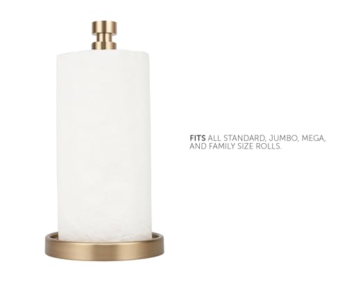 Countertop Paper Towel Stand (Warm Gold)