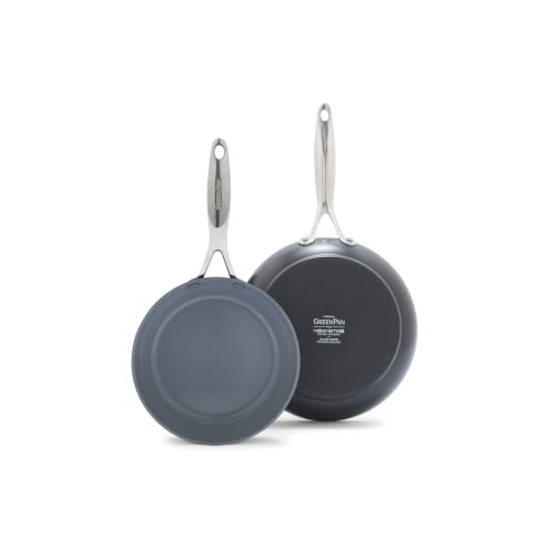 Valencia Pro Ceramic Nonstick 9.5" & 11" Frying Pan Skillet Set (9.5" & 11" Frying Pan Skillet Set / Gray)