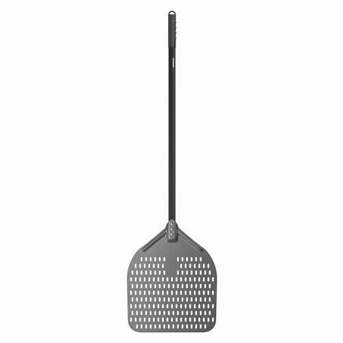 14" x 17" Perforated Pizza Peel (14" - 49 inch overall)