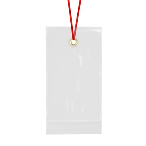 GPI 3.5" x 6" Reclosable Zip Bags with Bottom Hang (100 Count)