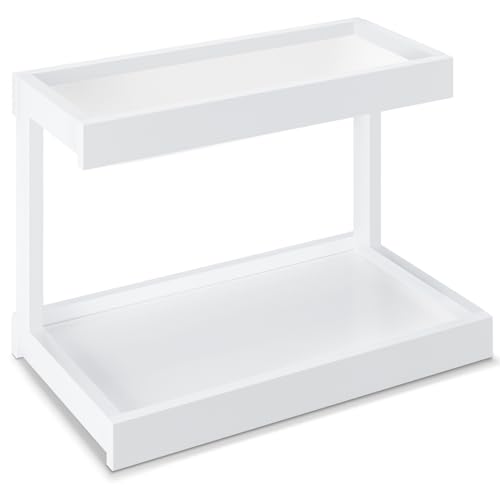 Counter Shelf Organizer (White / Medium)