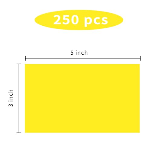 3"X5" Rectangle Color Coding Labels