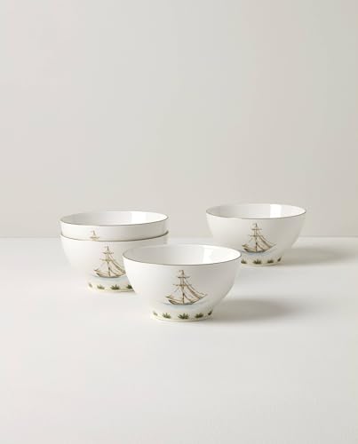 897270 British Colonial Tradewind Rice Bowls (Rice Bowls, Set of 4)