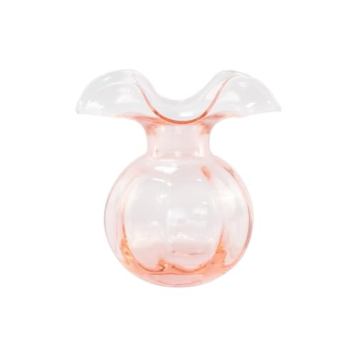 Hibiscus Glass Pink Bud Vase (Bud / Pink)