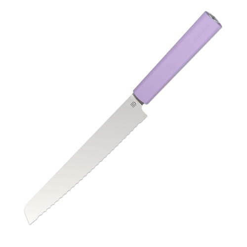 7.5" Serrated Bread Knife for Homemade Bread (7.5" / Mist Violet)