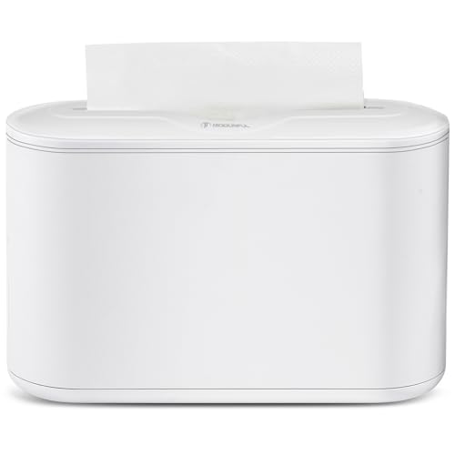 Multifold Paper Towel Dispenser Countertop Compact for Kitchen Lavender (D-24 Lavender)