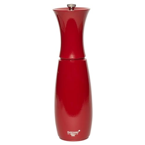 Fletchers' Mill Border Grill Pepper Mill (Cinnabar-Red / Pepper Mill)