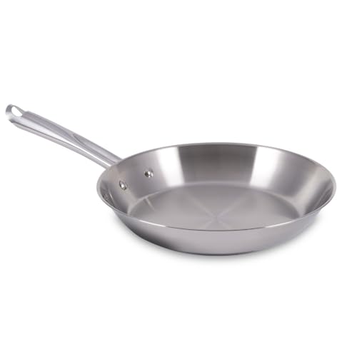 Gourmet Stainless Steel 12.5 in Fry Pan (Fry Pan / 12-Inch)