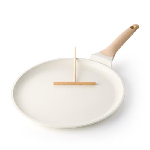 Crepe Pan Nonstick (White / 12Inch)
