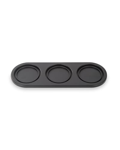 Black Trio Stackable Tray