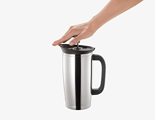 SK XAE10XA Fresh Brew Vacuum Insulated Stainless French Press