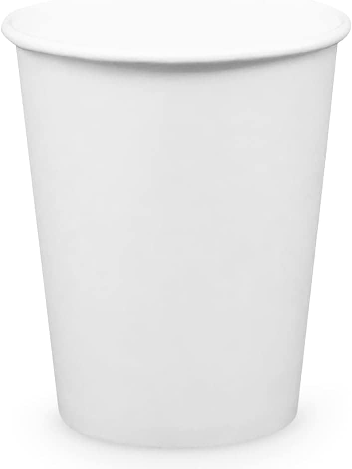 Paper Cups 8 oz 200 Pack for Coffee & Tea 8 oz Made in USA (8oz - 200 Count)