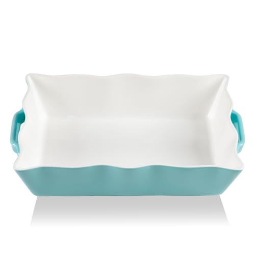 Sweejar Casserole Dishes for Oven (Turquoise New / Baking dish(Set of 1))