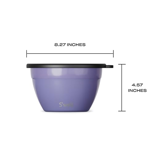 Stainless Steel Salad Bowl Kit 64oz (Hillside Lavender / 64oz)