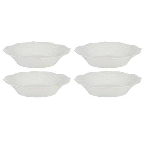 890951 French Perle 12 (12-Piece Dinnerware Set, Pasta Bowls)