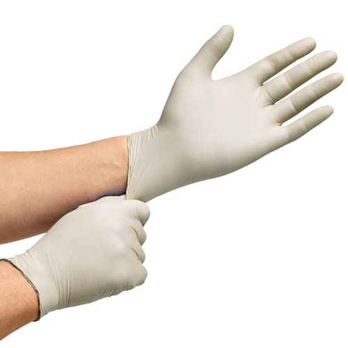 Exam Grade Powder & Latex Free Stretch Vinyl Gloves (Medium)