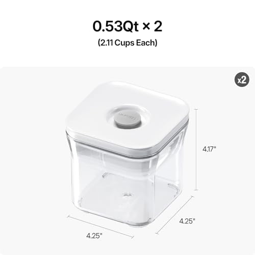 Premium Airtight Food Storage Containers (OT-200X2PCS)