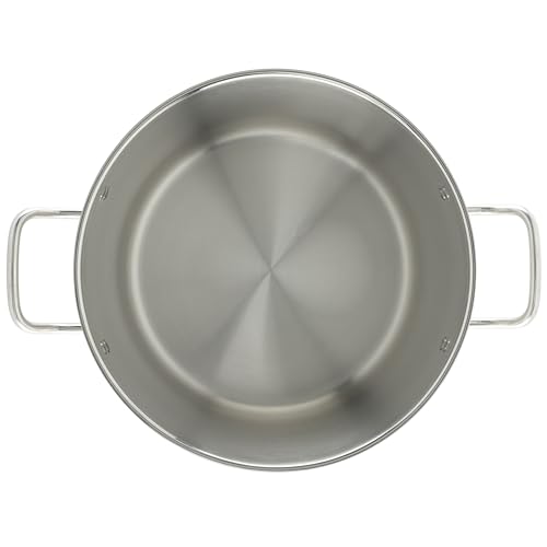 Silver 20 qt Stainless Steel Stock Pot with Cover (20 Quarts / Pot With Cover)