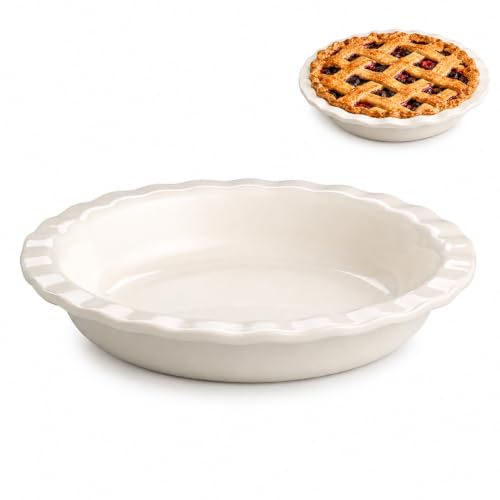 Easy-As-Pie Fluted Pie Plate, 9.5-Inch