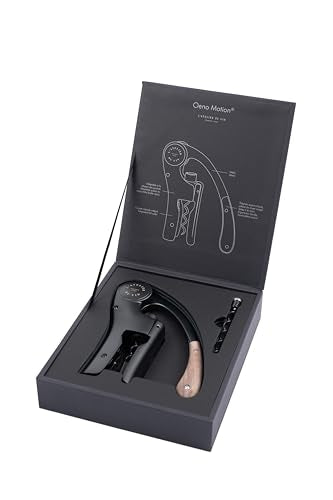 L’Atelier du Vin Oeno Motion Black & Wood Lever Corkscrew (Oeno Motion Wood & Black)