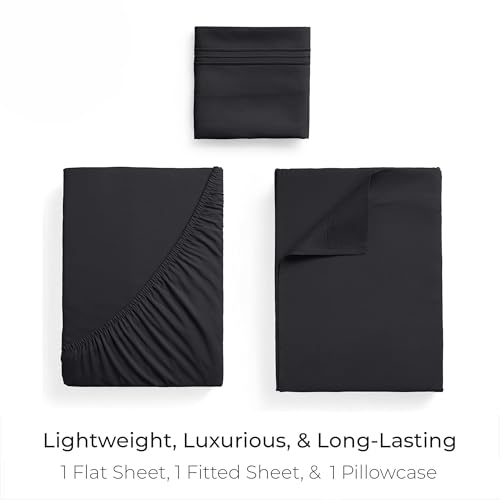 Iconic 3 Piece (1990 Black / Twin - EXTRA DEEP pocket)