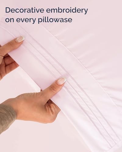Twin XL 3 Piece Sheet Set (30 - Lavender Pink / Twin XL)