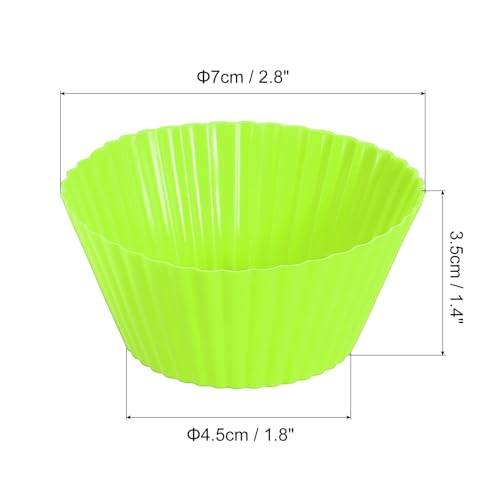 42Pcs Silicone Cupcake Liners