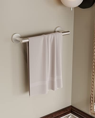 12 Inches Brushed Towel Bar for Bathroom Kitchen Hand Towel Holder Dish Cloths Hanger SUS304 Stainless Steel RUSTPROOF Wall Mount (Brushed Grey / 10 inch(Center to Center))