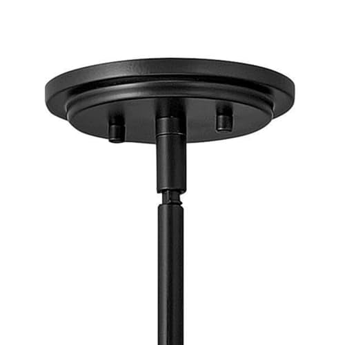 Somerset Medium Adjustable Pendant Light (Black / Large)