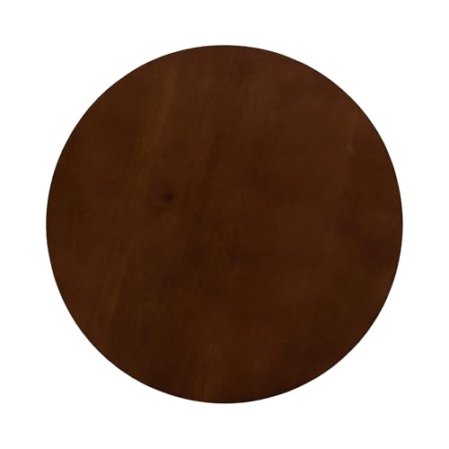 Faiza Modern Wooden Round Side Table