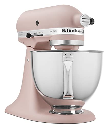 Artisan, 5-Qt Tilt Head Stand Mixer, KSM150PS, Feather Pink (Feather Pink)