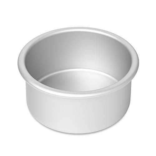 4 x 2 Inch Round Cake Pans (2 Pack - 4" x 2" Deep)