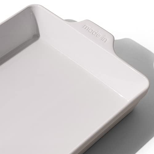 Cookware Rectangular Baking Dish (Porcelain White)