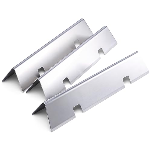 7635 15.3 inch Flavorizer Bars for Weber Spirit I&II 200 Series (15.3"×3.5"×2.51" - 67045 Spirit 200)