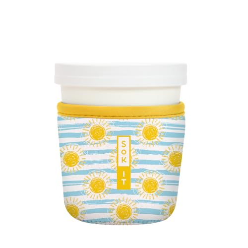 IceCreamSok Insulated Neoprene Cover (Good Day Sunshine / Fits Tapered Pints)