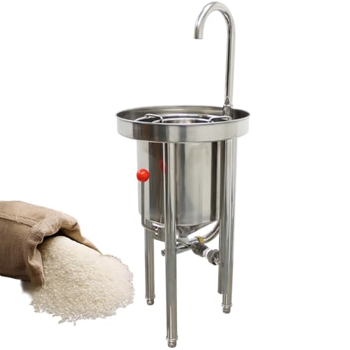Commercial Rice Washer Kitchen Rice Washing Machine Hydraulic Pressure Type 44lbs Capacity