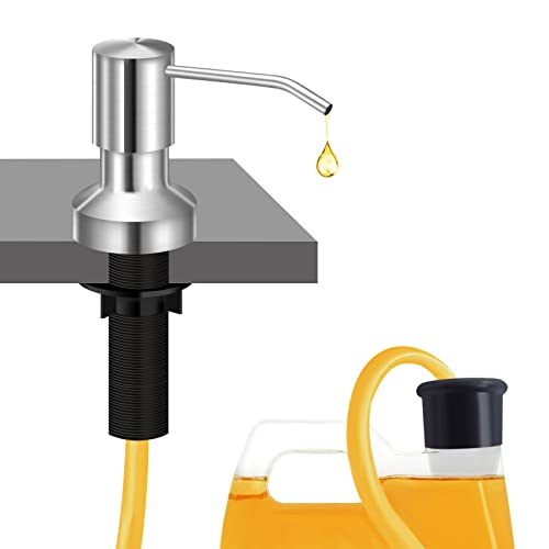 Sink Soap Dispenser for Kitchen Sink (Brushed Nickel)