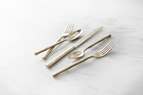 Royal Pacific 18 (20 Piece Flatware Set / Brushed Champagne)