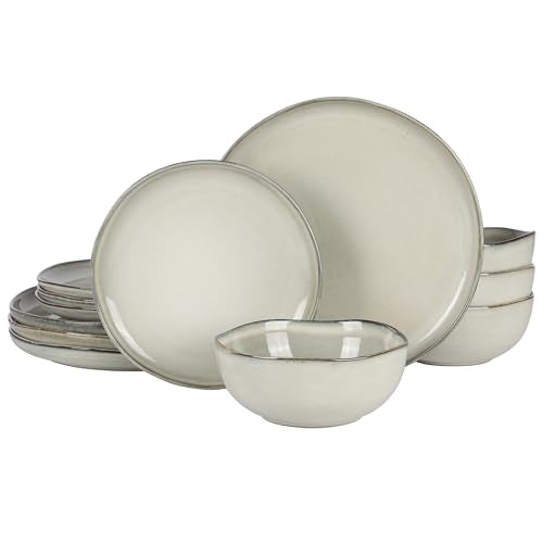 Nardini 12 Piece (Service for 4 (12pcs) / Moon White (Nardini))