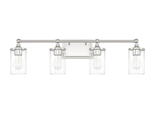 Capital Lighting 120741PN (4-Light / Polished Nickel (PN))