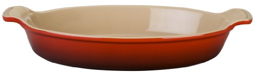 Heritage Oval Au Gratin Dish (1.7 qt / Cerise)