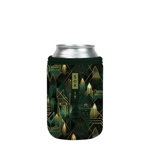 CanSok Sleeve for Beer & Soda Insulated Neoprene Cover (City Limits / 12oz Can Sleeve)