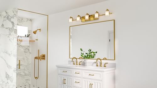 Kolt 42" LED Vanity Light (5-Light / Brushed Gold)