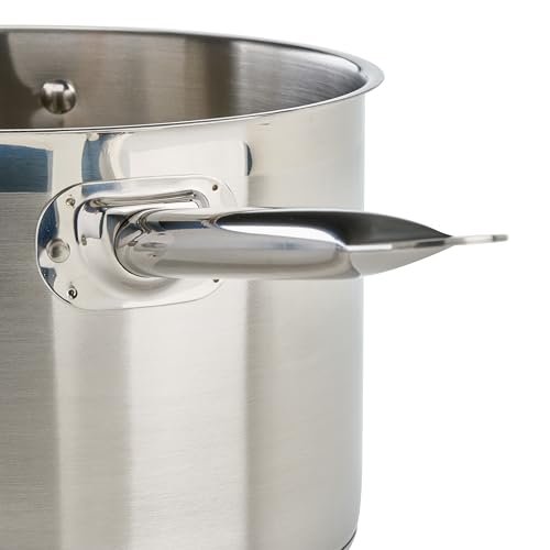 7 1 2 qt 7.5 qt Stainless Steel Sauce Pan with Cover (7.5 Quarts)