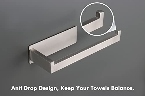 Hand Towel Holder (1 Pack 9 In / Brushed Nickel)