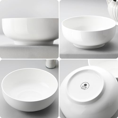 Large Serving Bowls (Ivory White / 60 OZ (Set of 2))