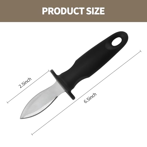Oyster Knife Shucker Oyster Shucking Tool Perfect for Opening Clams (1 Pack)