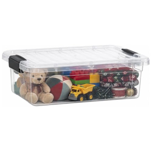 Storage Bins with Lids (22.7 Quart)